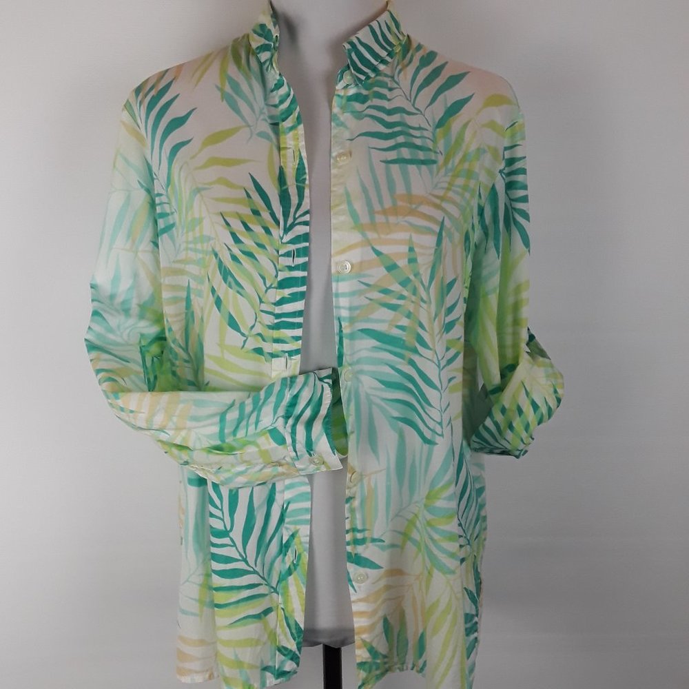 2 PC Liz Claiborne Top & Erika Capris - Picture 3 of 12